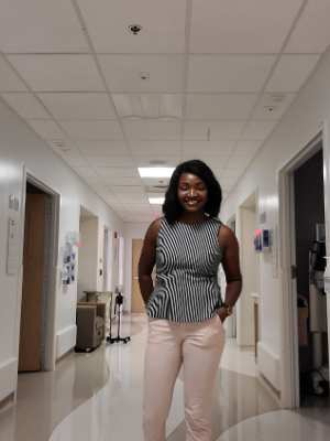 black female pediatrician